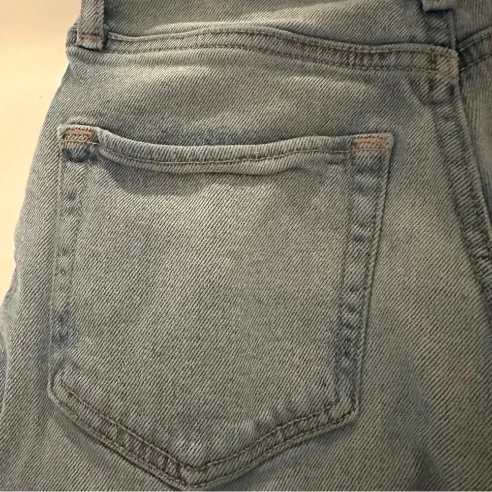 Women's Curvy Ultra High-Rise Patch Dad Jeans. Size‎ 0 (Long).
